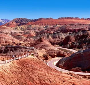 Zhangye Rainbow Danxia — China's most beautiful Danxia landform, Rainbow Mountain