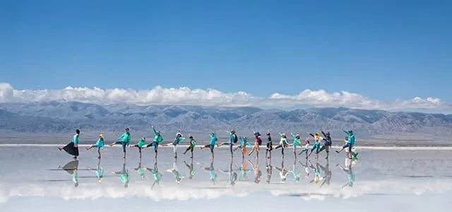 Chaka Salt Lake — Mirror of the Sky, China's answer to Bolivia's Uyuni Salt Flats