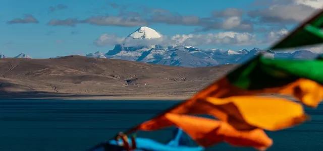 Mt. Kailash & Lake Manasarovar — sacred mountain and lake in Ngari, Western Tibet